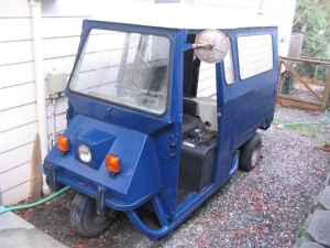 76 CUSHMAN TRUCKSTER VAN----------!!!!!!