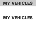 My Vehicles
